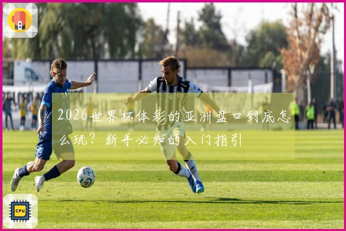 2026世界杯体彩的亚洲盘口到底怎么玩？新手必知的入门指引